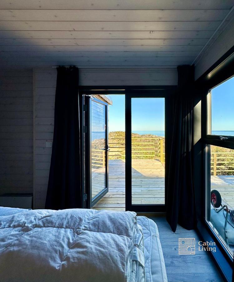Brand new beautiful cabin view Wifi Sonos system Larvik Exterior foto