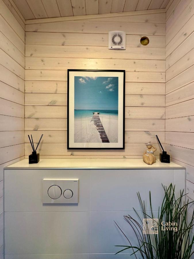 Brand new beautiful cabin view Wifi Sonos system Larvik Exterior foto