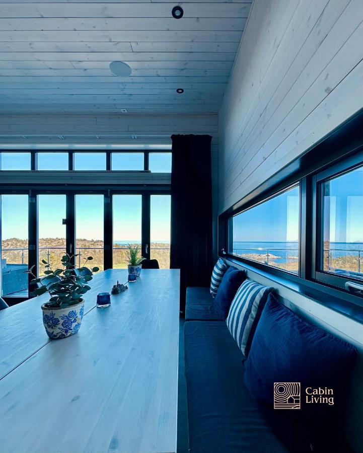 Brand new beautiful cabin view Wifi Sonos system Larvik Exterior foto